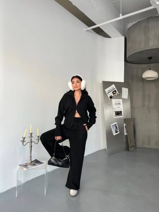 Плетен комплект, Vool fit Black